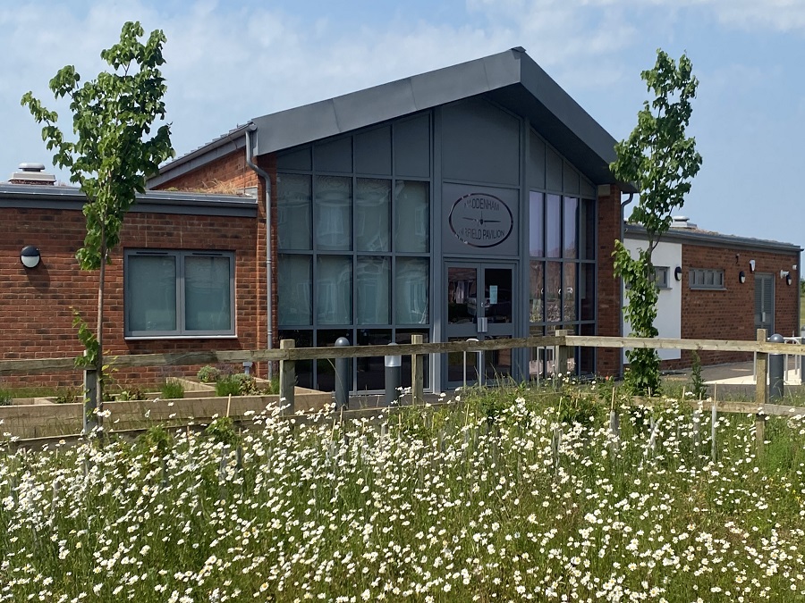 airfield pavilion entrance