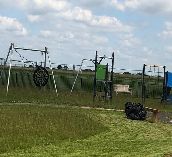 Aspen Park playground overview