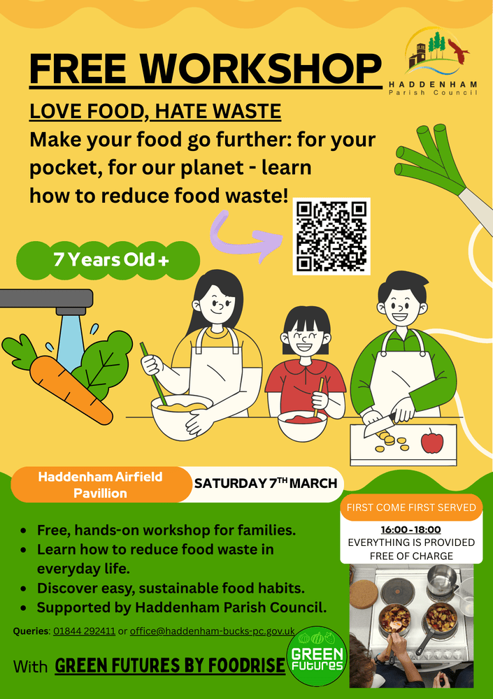 Leaflet for Reducing Food Waste Event
