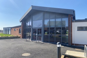 Airfield Pavilion entrance