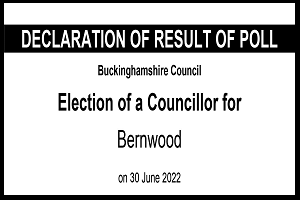 Results of Bernwood By-election