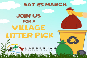 Join us for a Village Litter Pick 