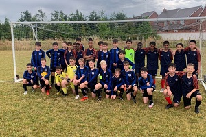 Haddenham Youth Football take on Paris Saint-Germain