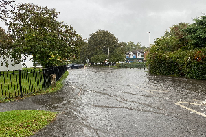 Flooding in Haddenham